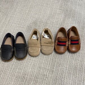 Elephantito and Janie and Jack loafer boy bundle (4; 6-12M)